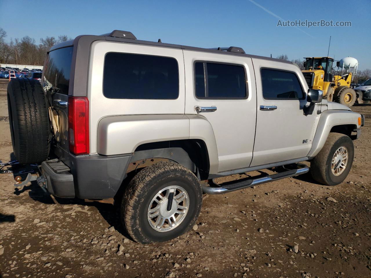 2006 Hummer H3  Beige vin: 5GTDN136768108403