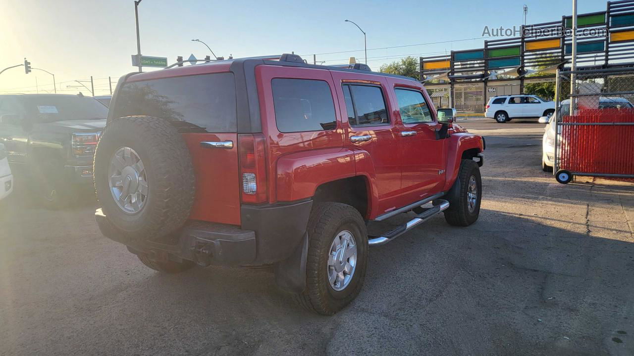 2006 Hummer H3  Красный vin: 5GTDN136768108787