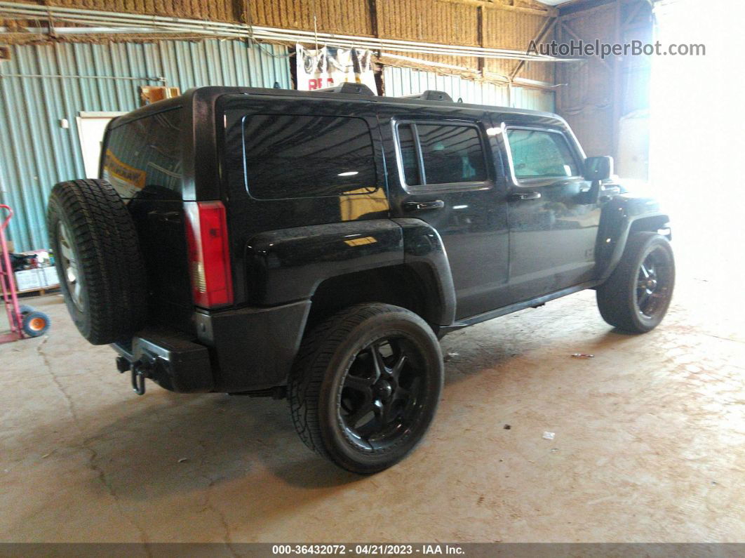 2006 Hummer H3 Suv   Black vin: 5GTDN136768122530