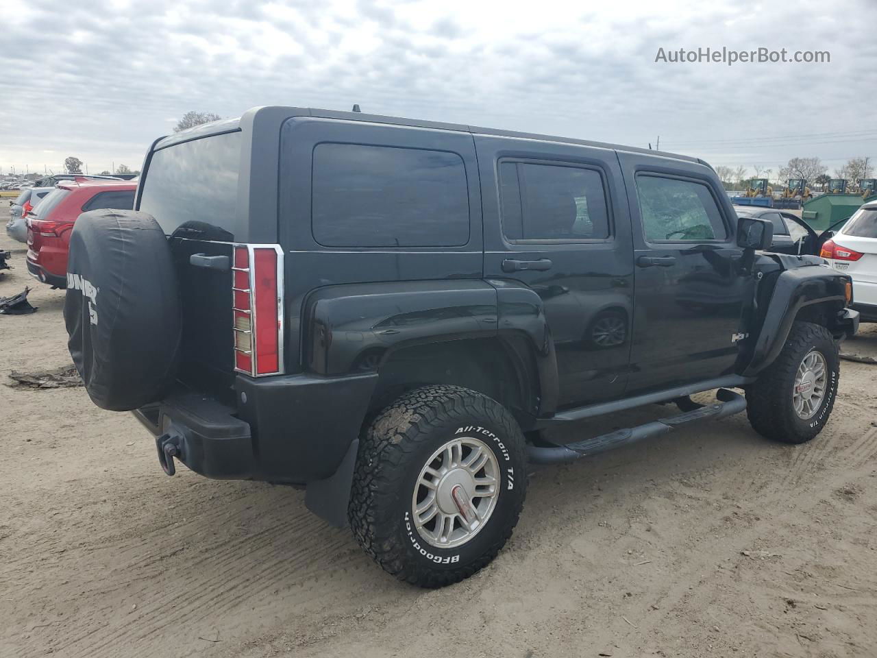 2006 Hummer H3  Черный vin: 5GTDN136768127968