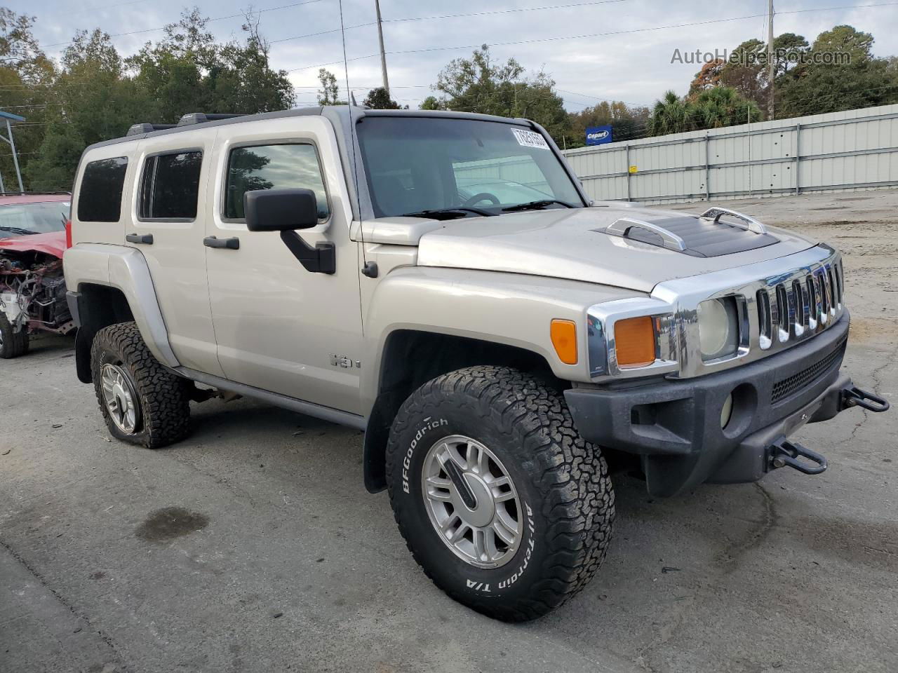 2006 Hummer H3  Серебряный vin: 5GTDN136768141868