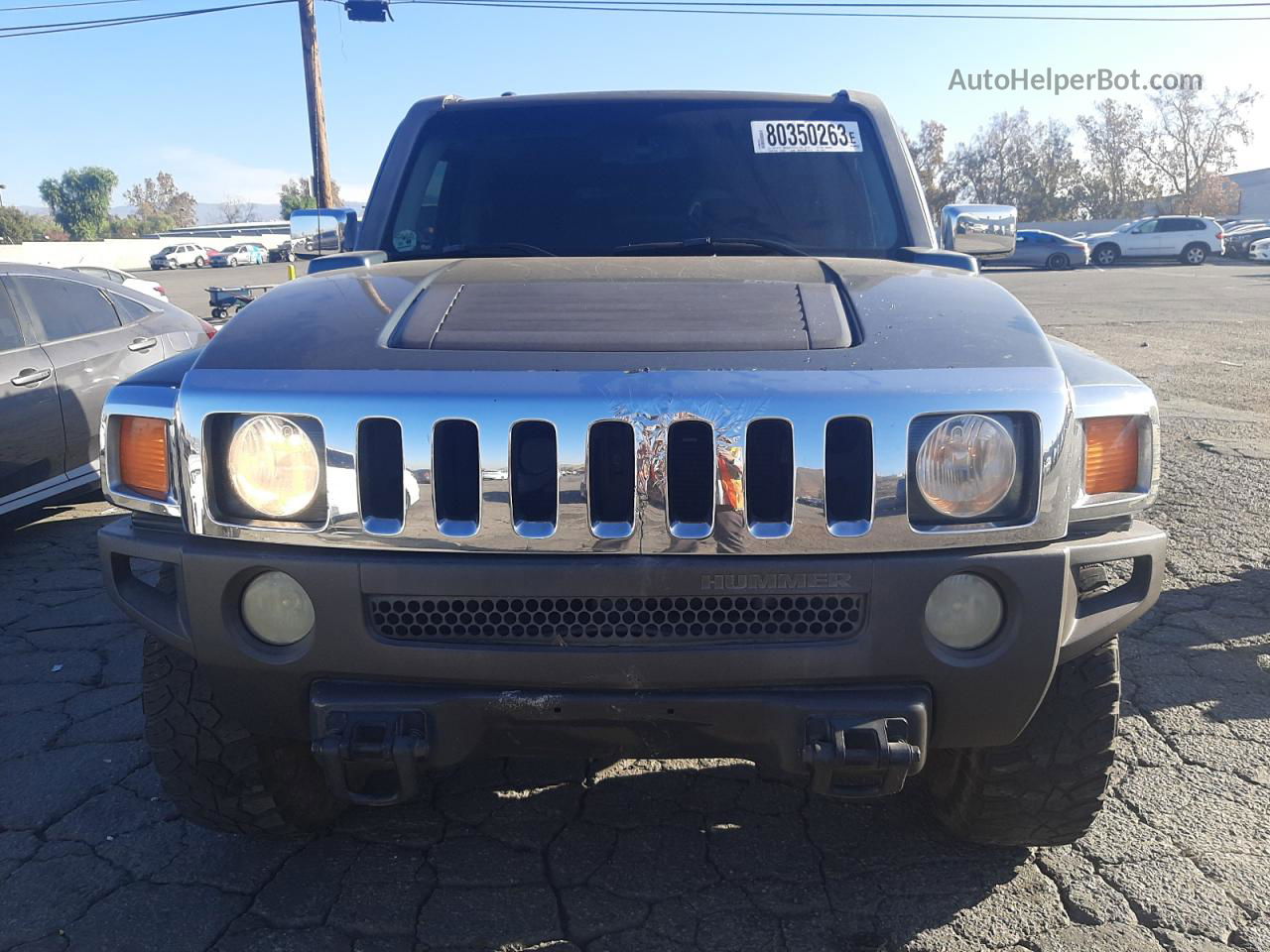 2006 Hummer H3  Blue vin: 5GTDN136768175423