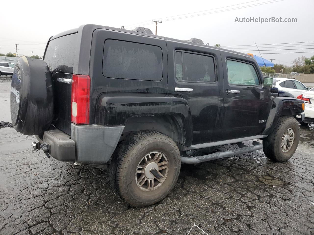 2006 Hummer H3  Black vin: 5GTDN136768203415