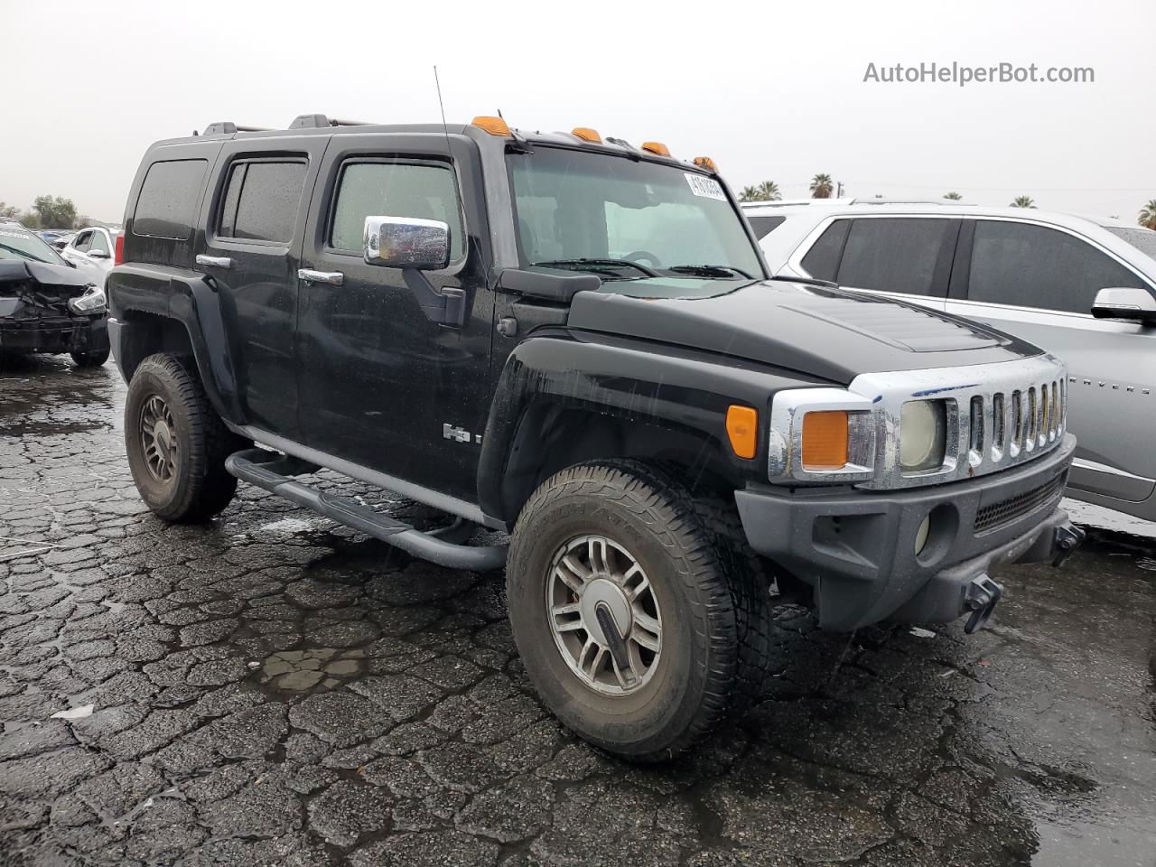 2006 Hummer H3  Black vin: 5GTDN136768203415