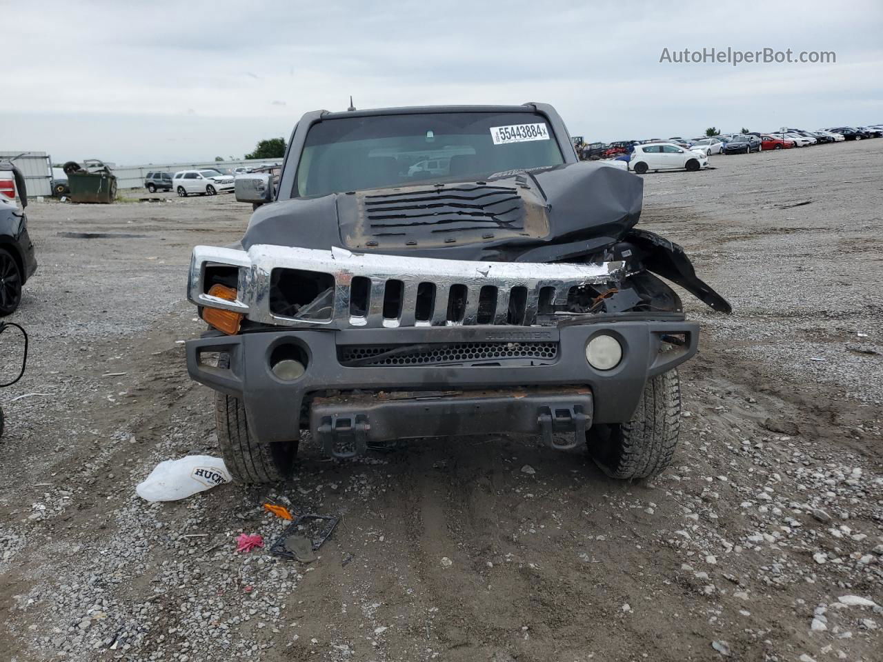 2006 Hummer H3  Black vin: 5GTDN136768281810