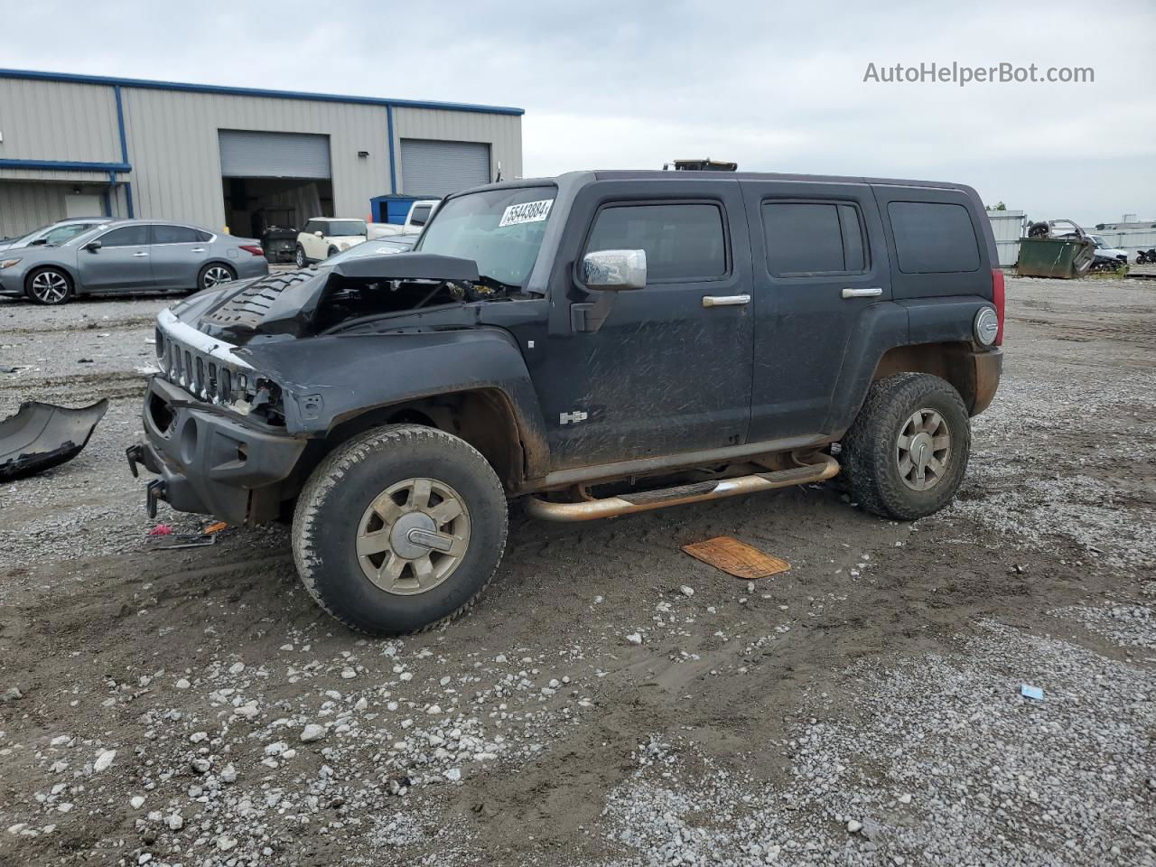 2006 Hummer H3  Black vin: 5GTDN136768281810