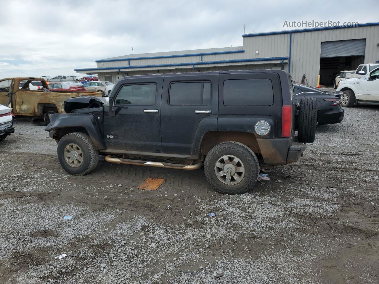 2006 Hummer H3  Black vin: 5GTDN136768281810