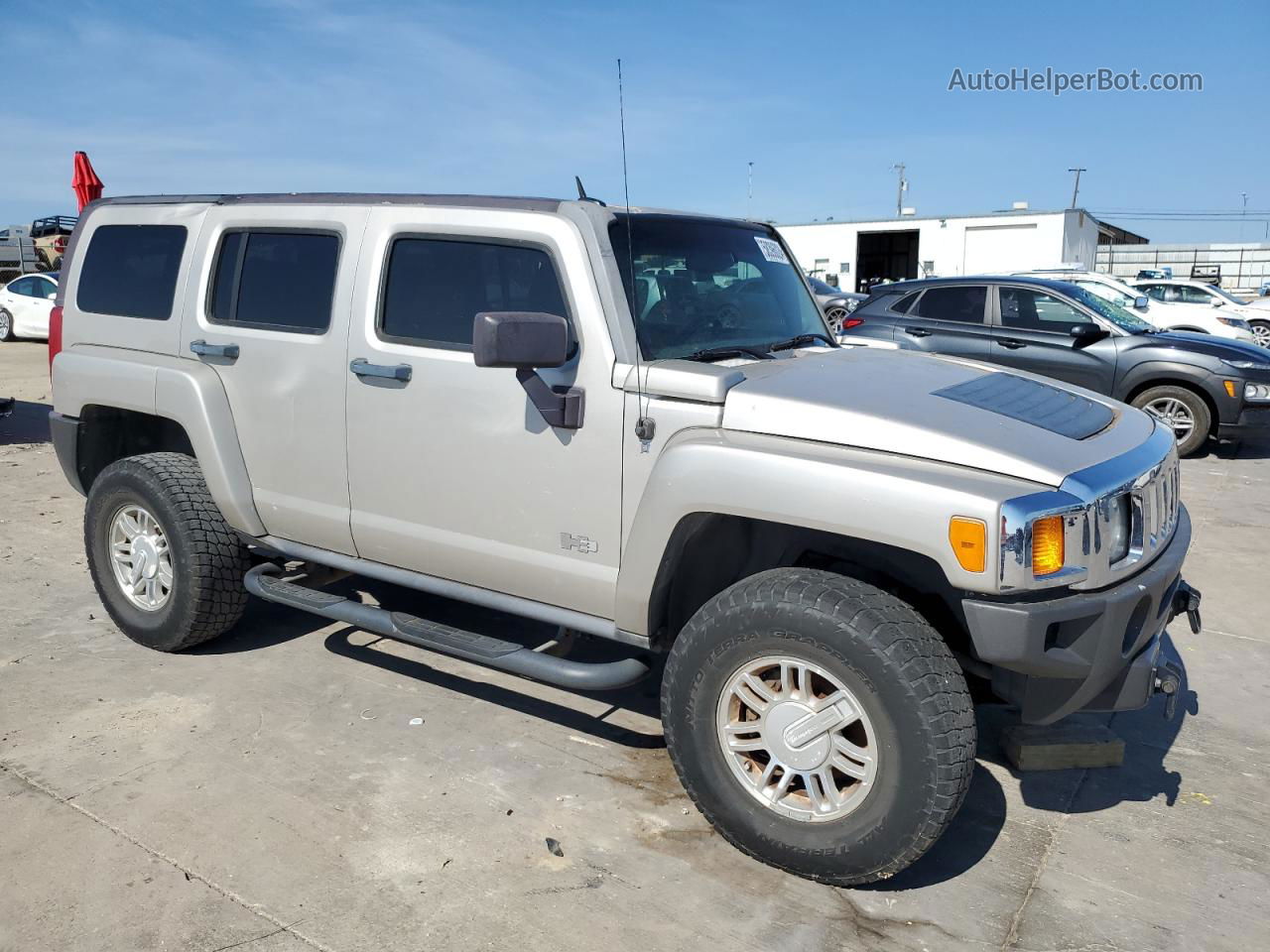 2006 Hummer H3  Tan vin: 5GTDN136768313316