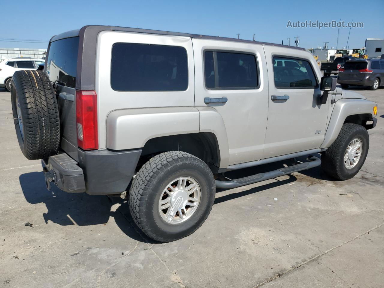 2006 Hummer H3  Tan vin: 5GTDN136768313316