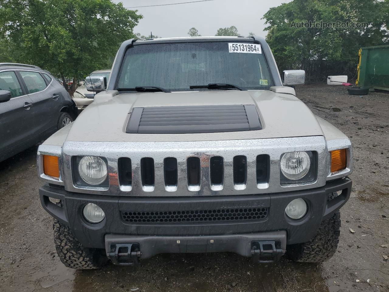 2006 Hummer H3  Beige vin: 5GTDN136868100438