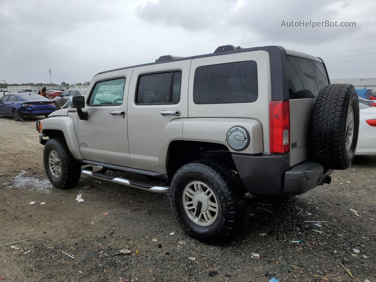 2006 Hummer H3  Серебряный vin: 5GTDN136868104294