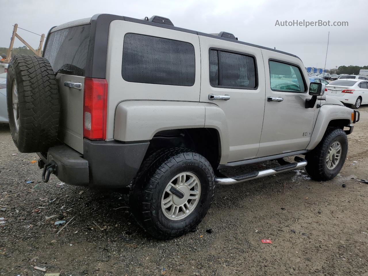 2006 Hummer H3  Серебряный vin: 5GTDN136868104294