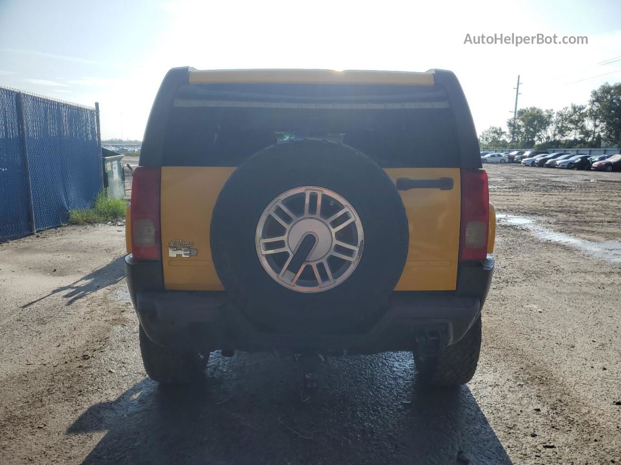 2006 Hummer H3  Желтый vin: 5GTDN136868106448