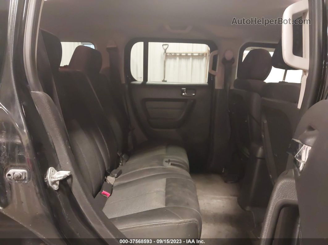 2006 Hummer H3 Suv Black vin: 5GTDN136868147663