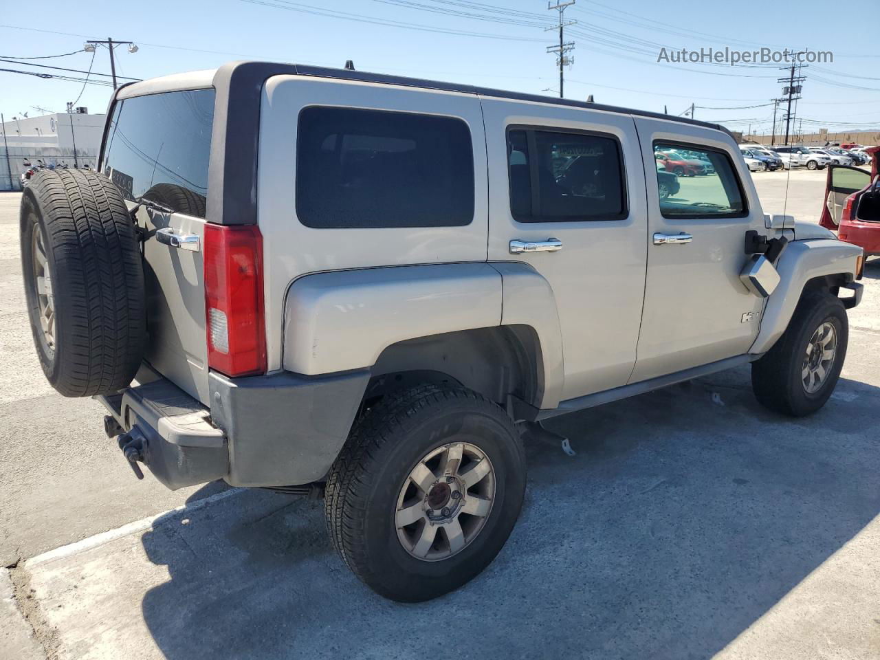 2006 Hummer H3  Beige vin: 5GTDN136868161711