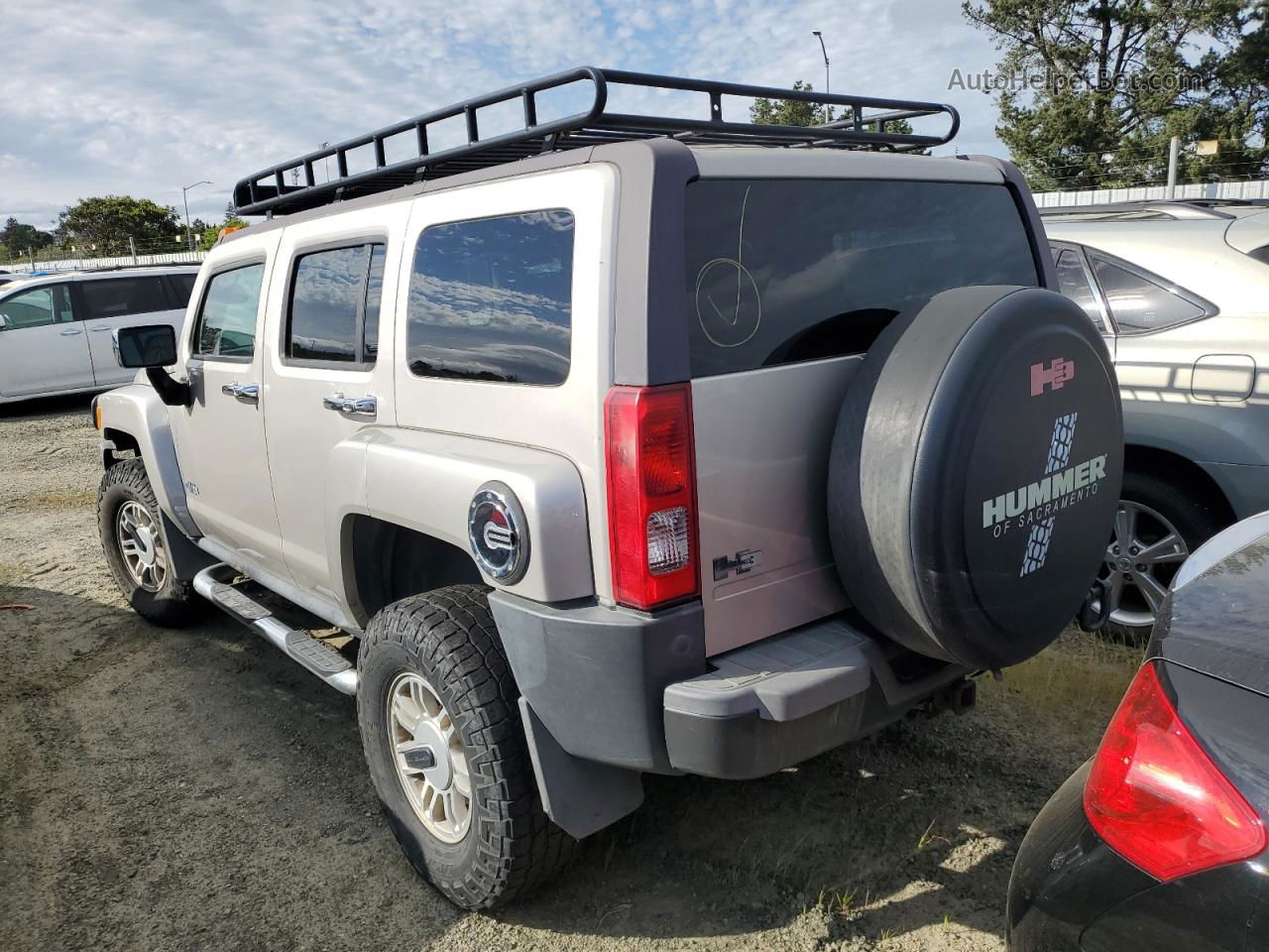 2006 Hummer H3  Золотой vin: 5GTDN136868173132