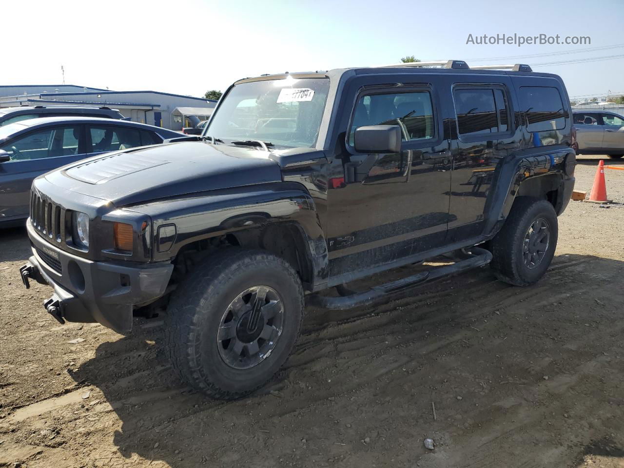 2006 Hummer H3  Черный vin: 5GTDN136868173700