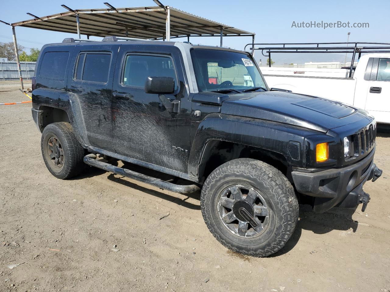 2006 Hummer H3  Черный vin: 5GTDN136868173700