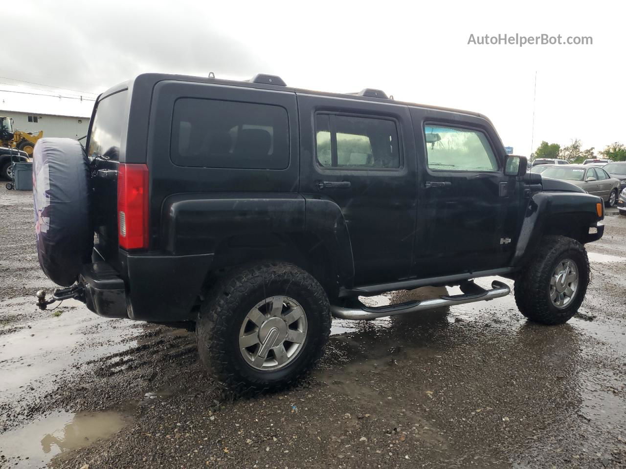 2006 Hummer H3  Черный vin: 5GTDN136868180596