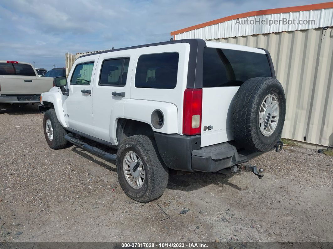 2006 Hummer H3   White vin: 5GTDN136868194935