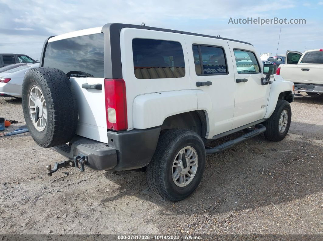 2006 Hummer H3   White vin: 5GTDN136868194935