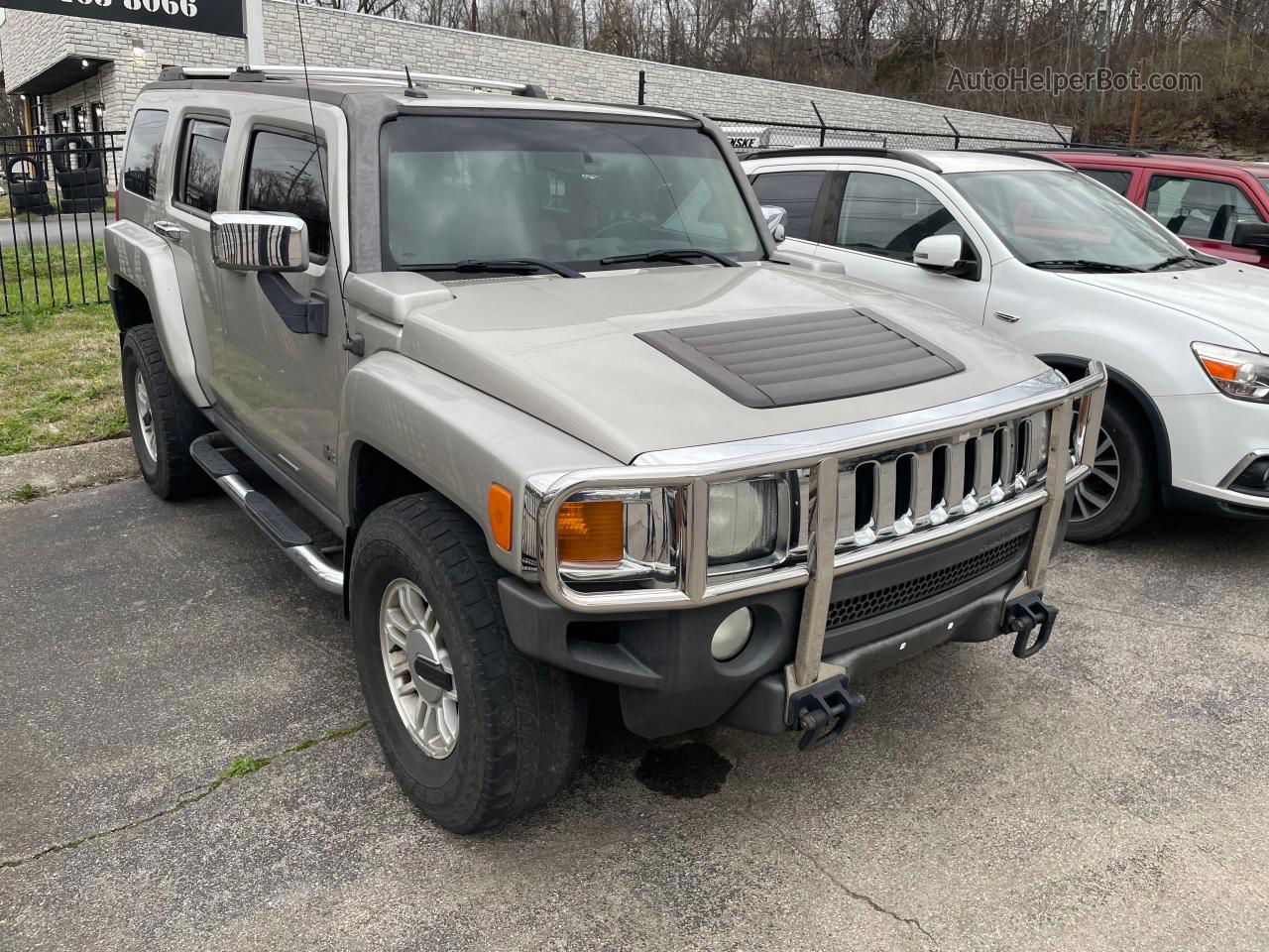 2006 Hummer H3  Gray vin: 5GTDN136868200944