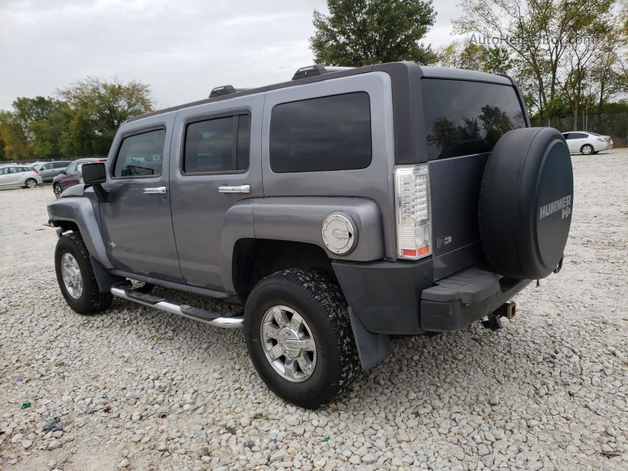 2006 Hummer H3  Серый vin: 5GTDN136868294582