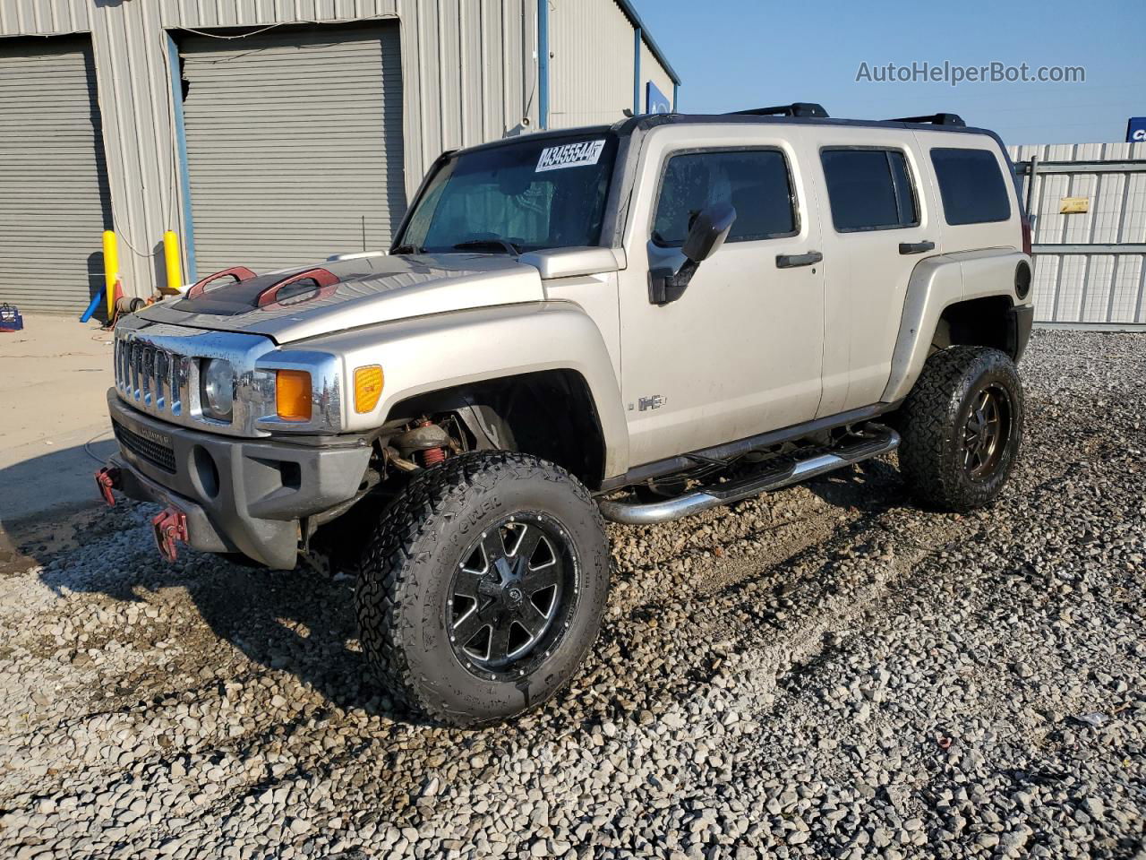 2006 Hummer H3  Tan vin: 5GTDN136968113439