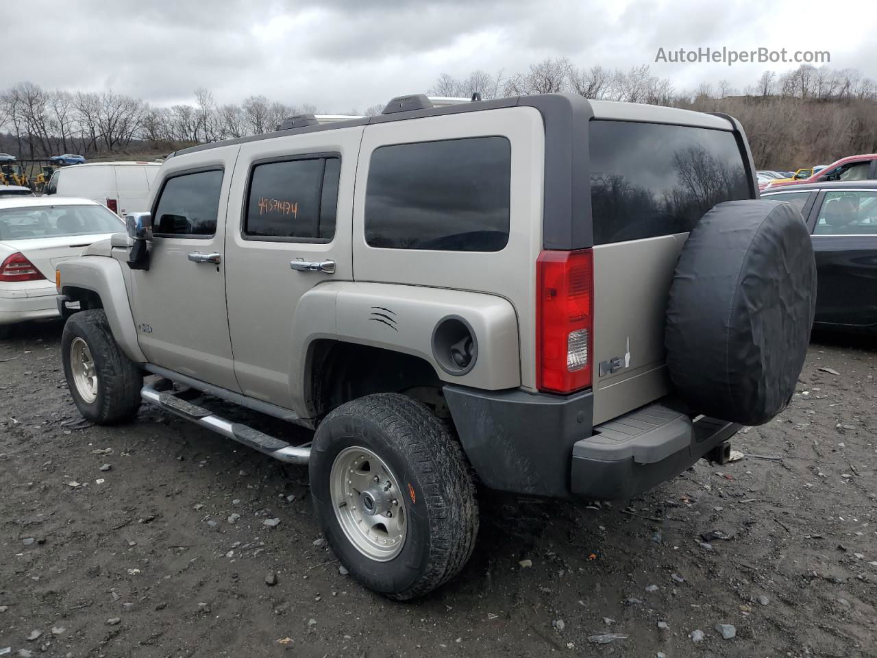 2006 Hummer H3  Gray vin: 5GTDN136968199562