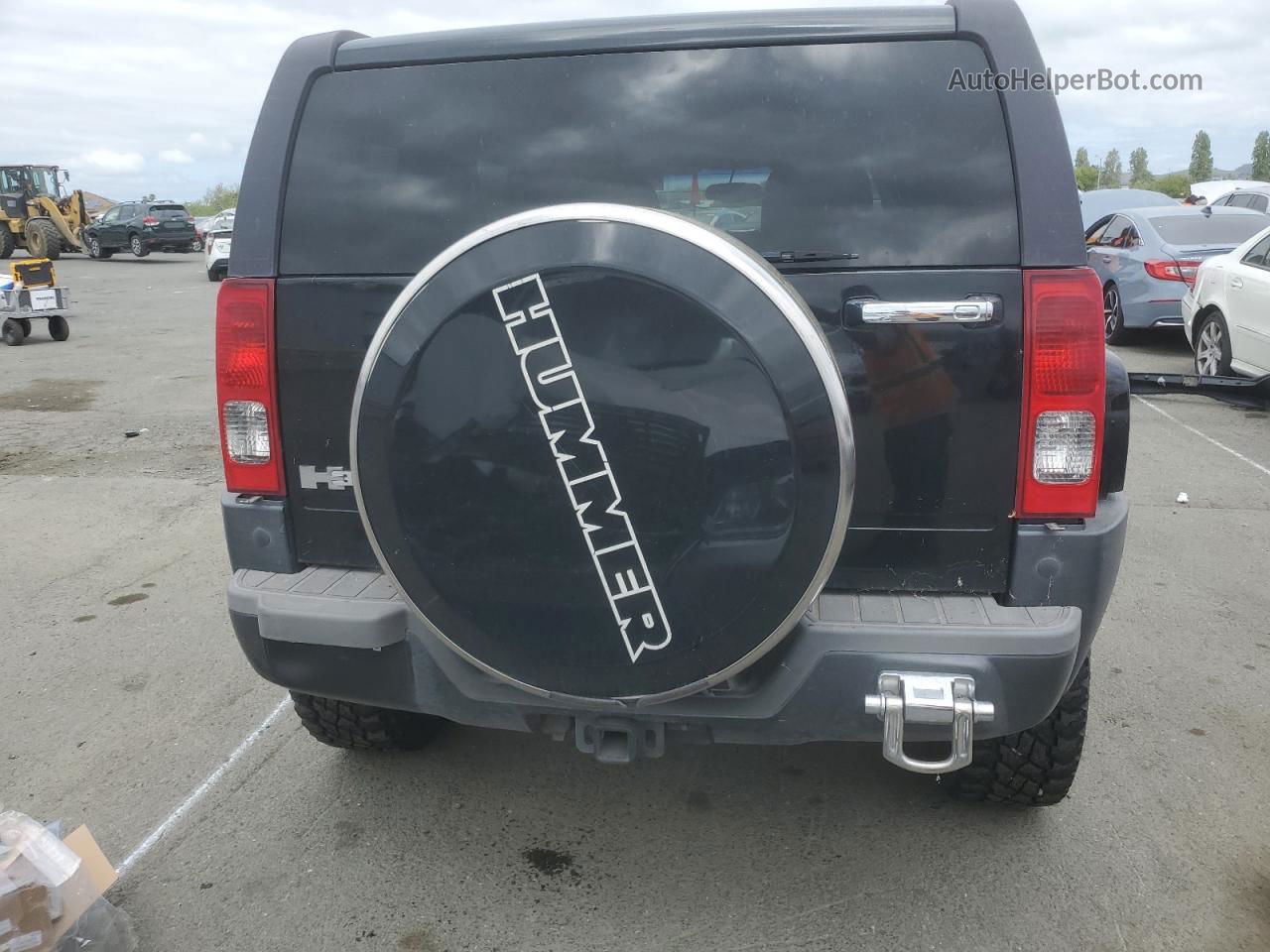 2006 Hummer H3  Черный vin: 5GTDN136968263082