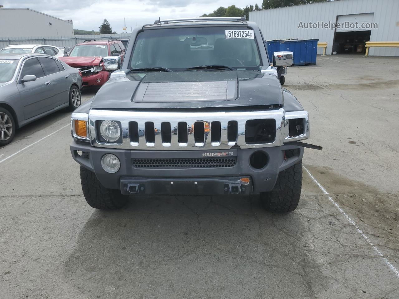 2006 Hummer H3  Черный vin: 5GTDN136968263082