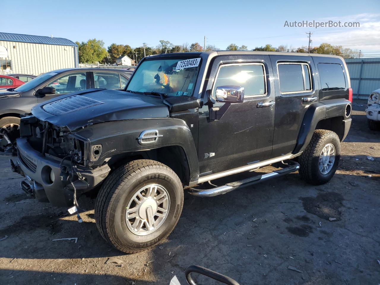 2006 Hummer H3  Black vin: 5GTDN136968274969