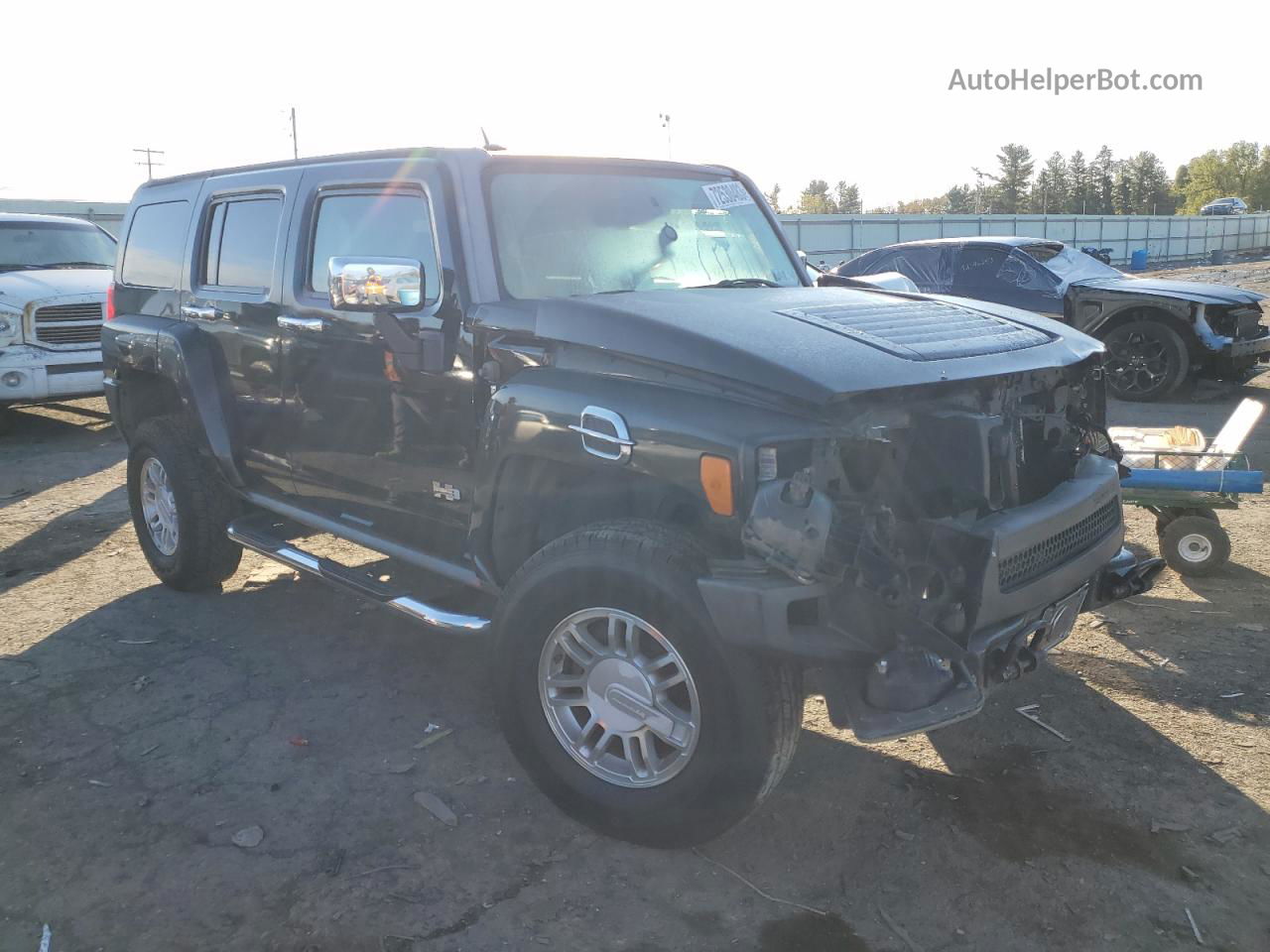 2006 Hummer H3  Black vin: 5GTDN136968274969