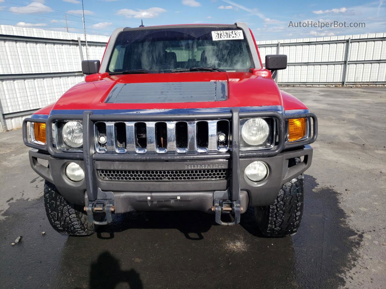 2006 Hummer H3  Red vin: 5GTDN136968301457