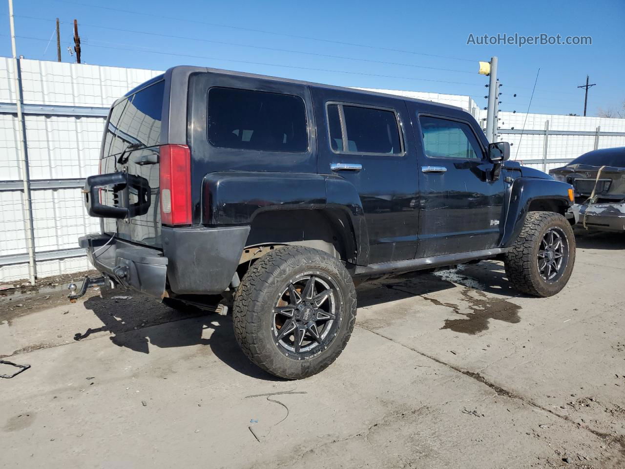 2006 Hummer H3  Black vin: 5GTDN136968312765