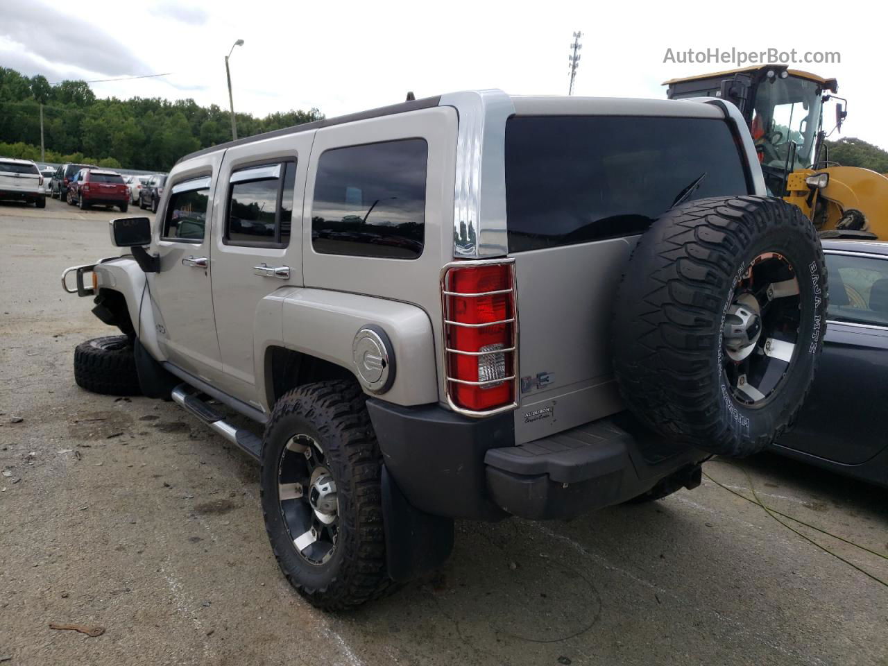 2006 Hummer H3  Silver vin: 5GTDN136X68152184