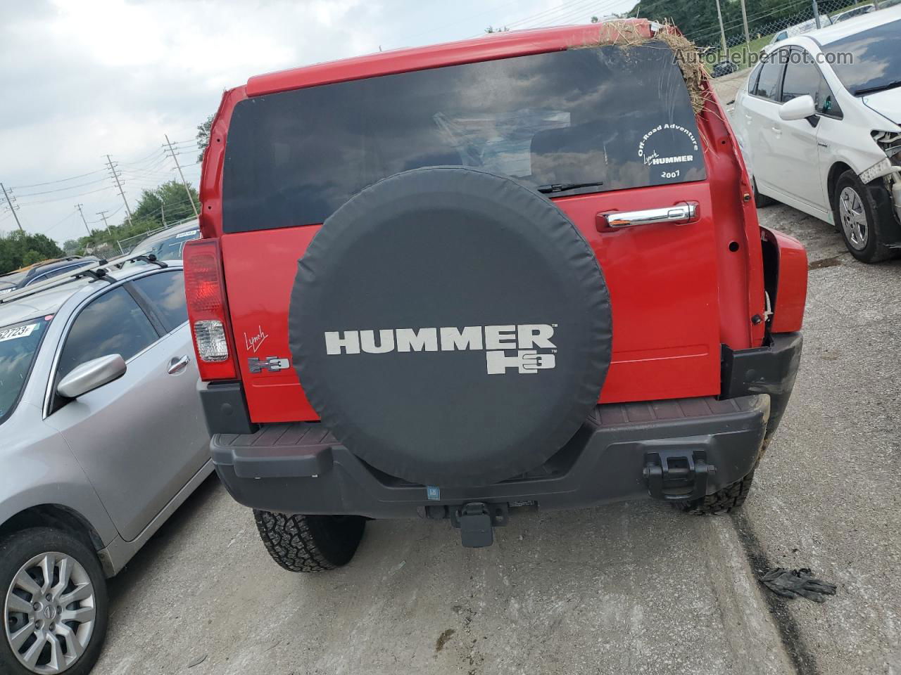 2006 Hummer H3  Red vin: 5GTDN136X68180700