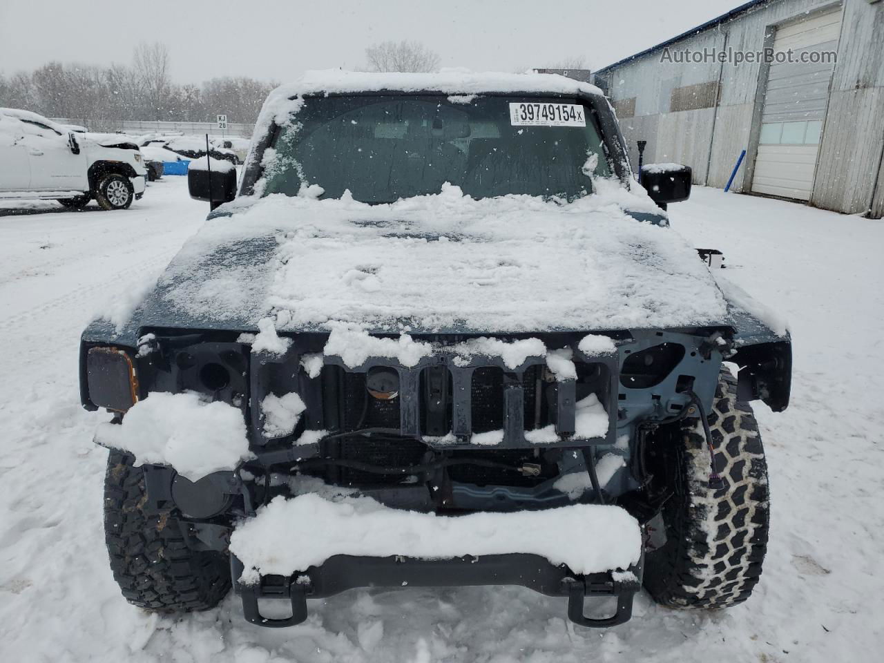 2006 Hummer H3  Blue vin: 5GTDN136X68206521