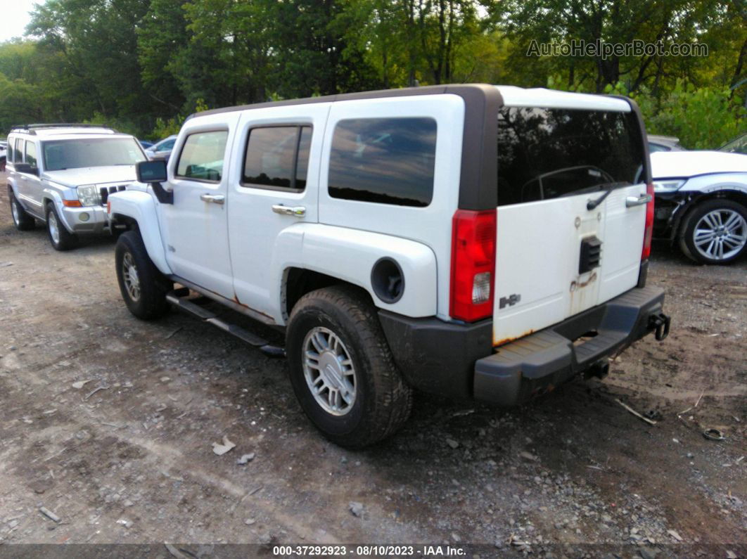 2006 Hummer H3   White vin: 5GTDN136X68219348