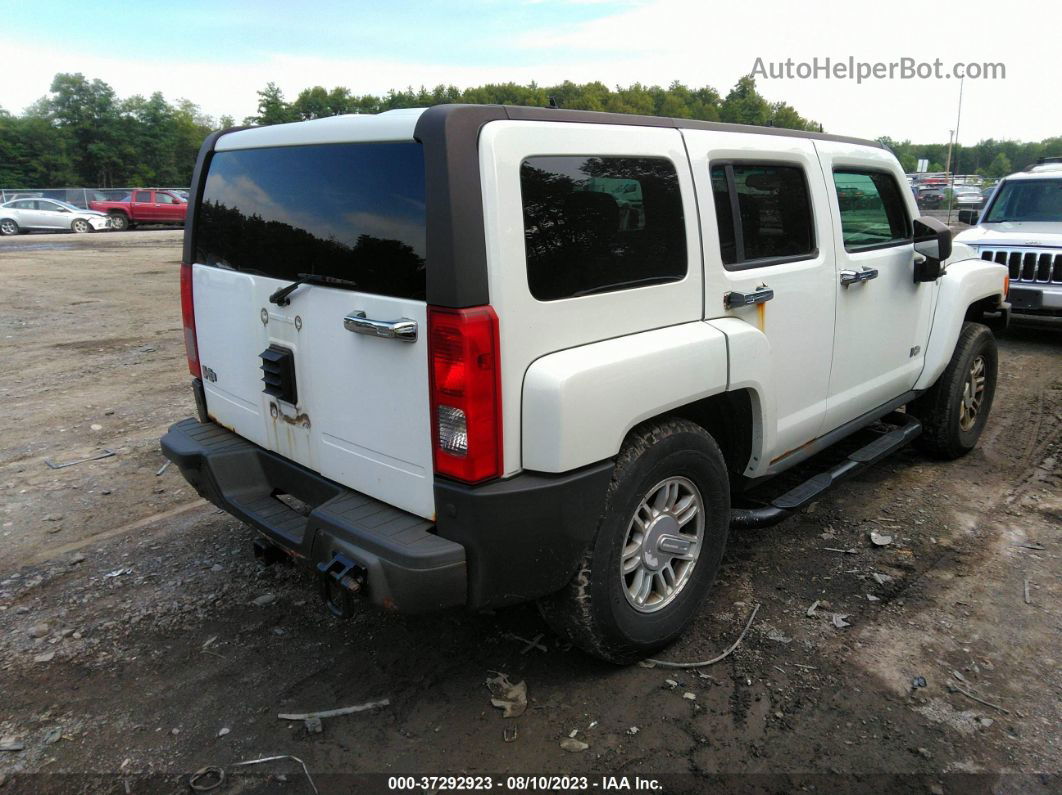 2006 Hummer H3   White vin: 5GTDN136X68219348