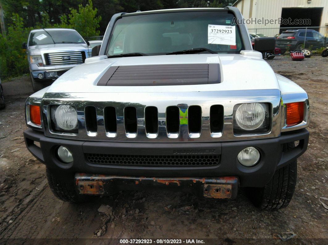 2006 Hummer H3   White vin: 5GTDN136X68219348