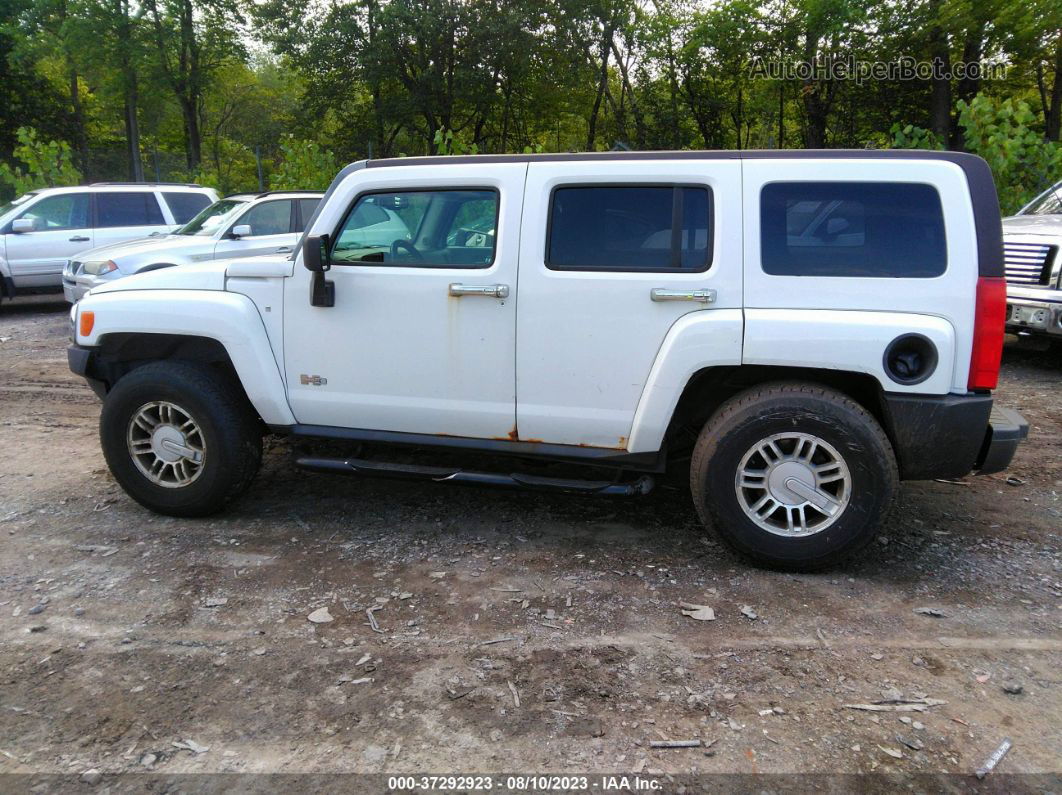 2006 Hummer H3   White vin: 5GTDN136X68219348