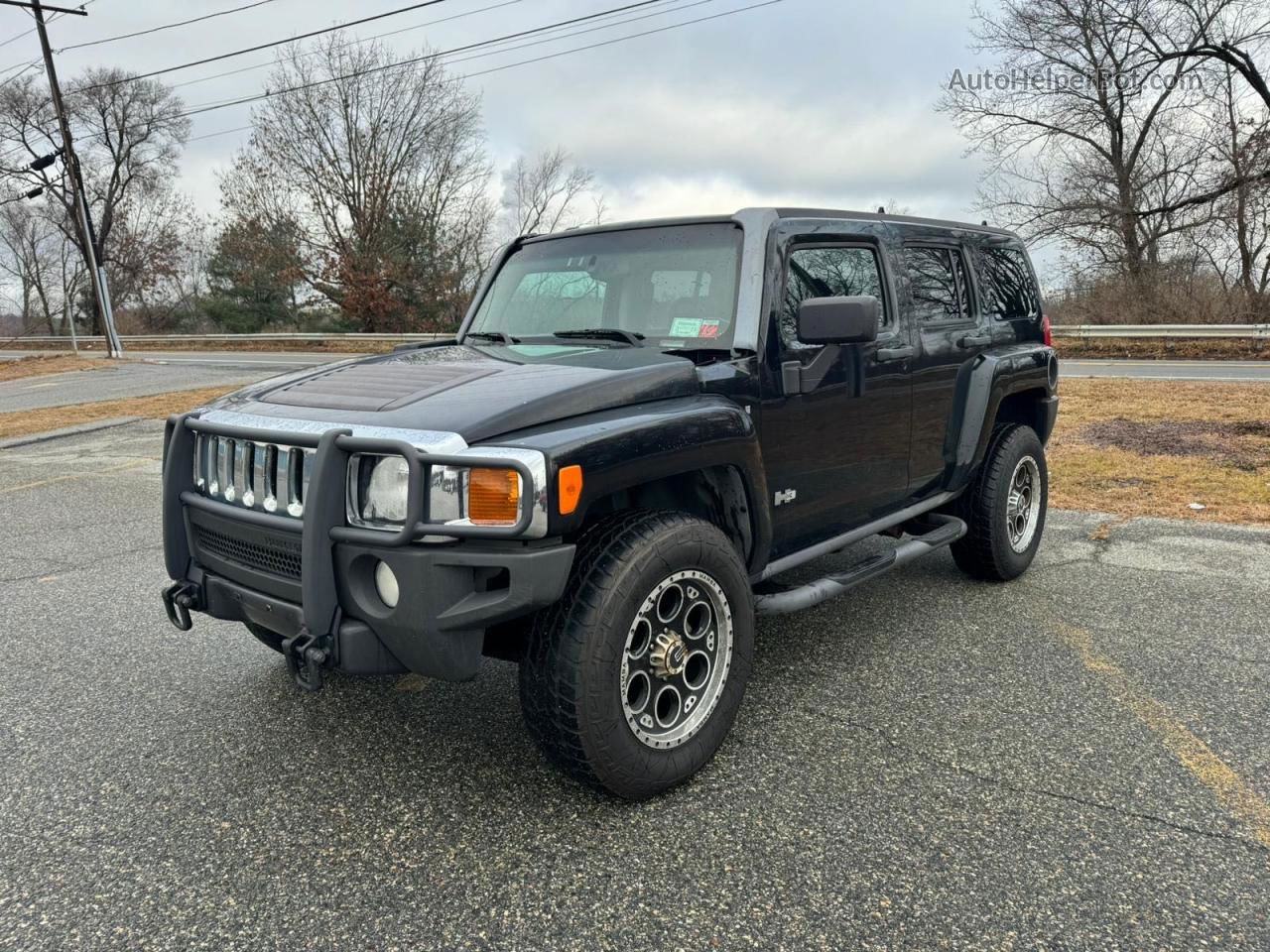 2006 Hummer H3  Черный vin: 5GTDN136X68226008