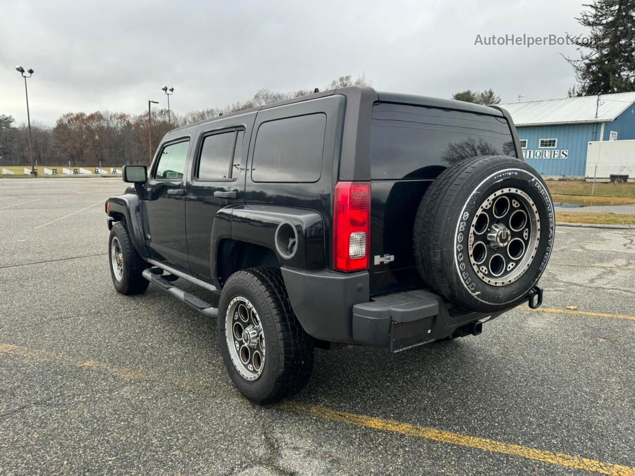 2006 Hummer H3  Черный vin: 5GTDN136X68226008