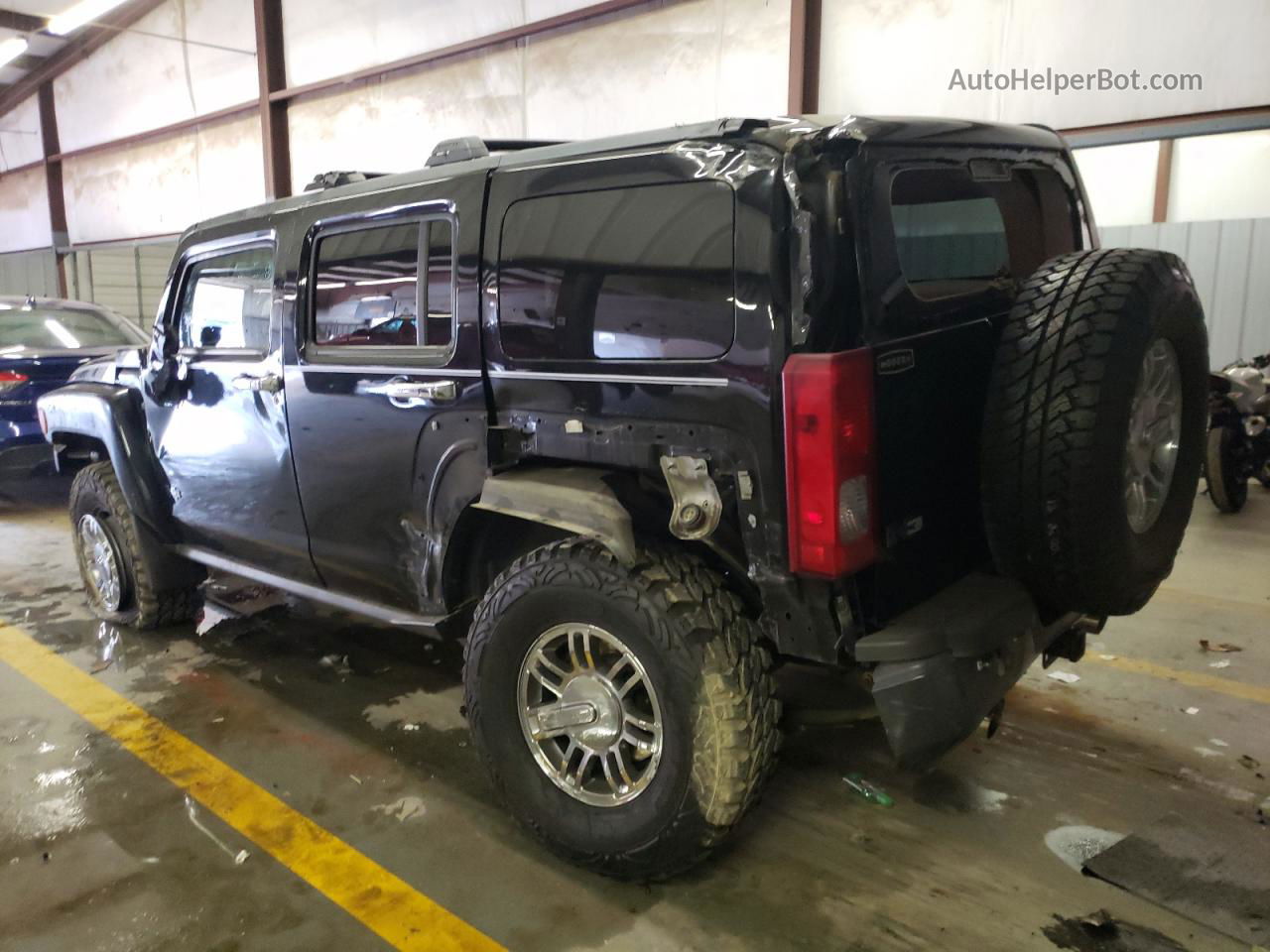 2006 Hummer H3  Черный vin: 5GTDN136X68291909