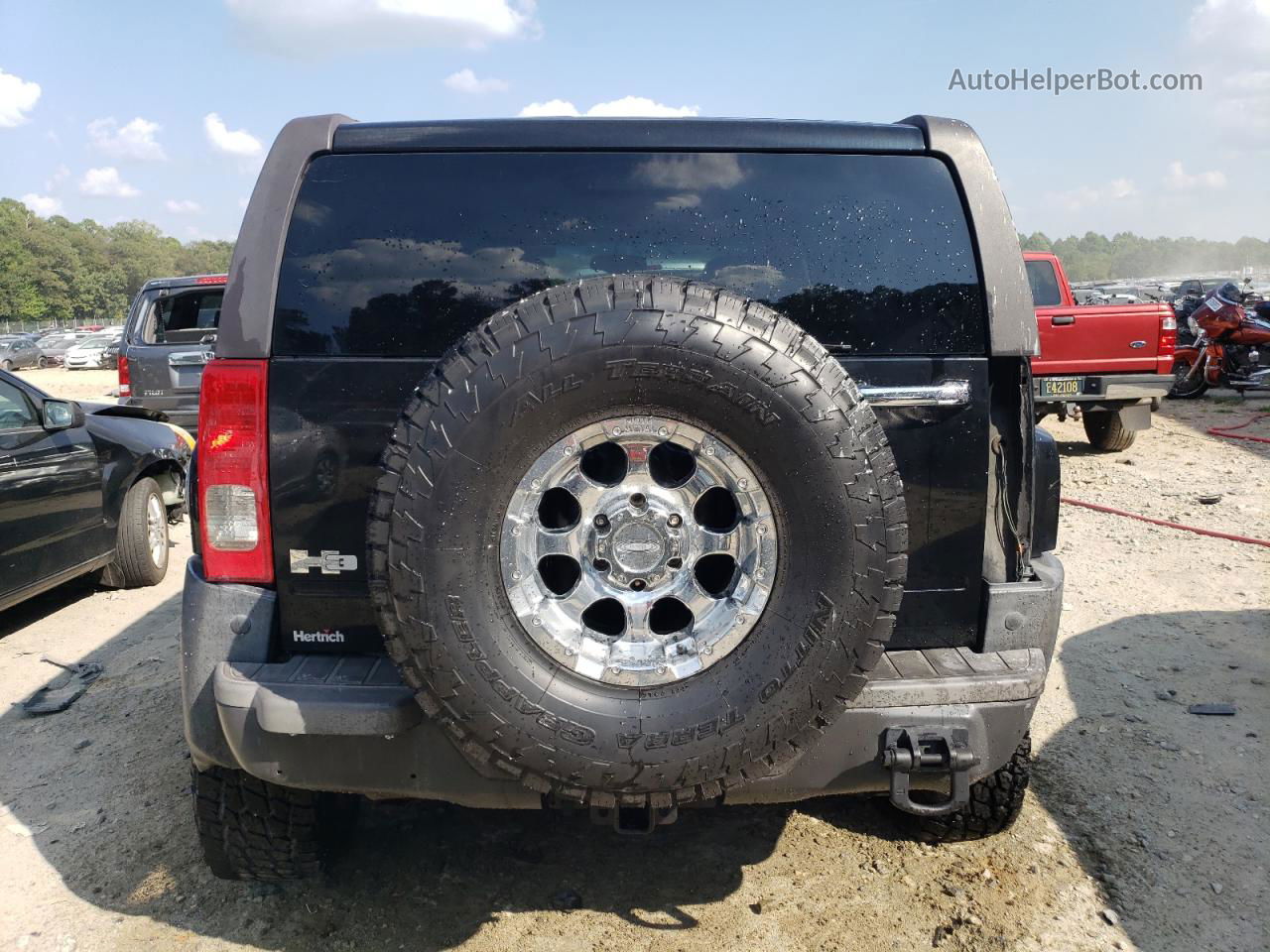 2006 Hummer H3  Black vin: 5GTDN136X68308210