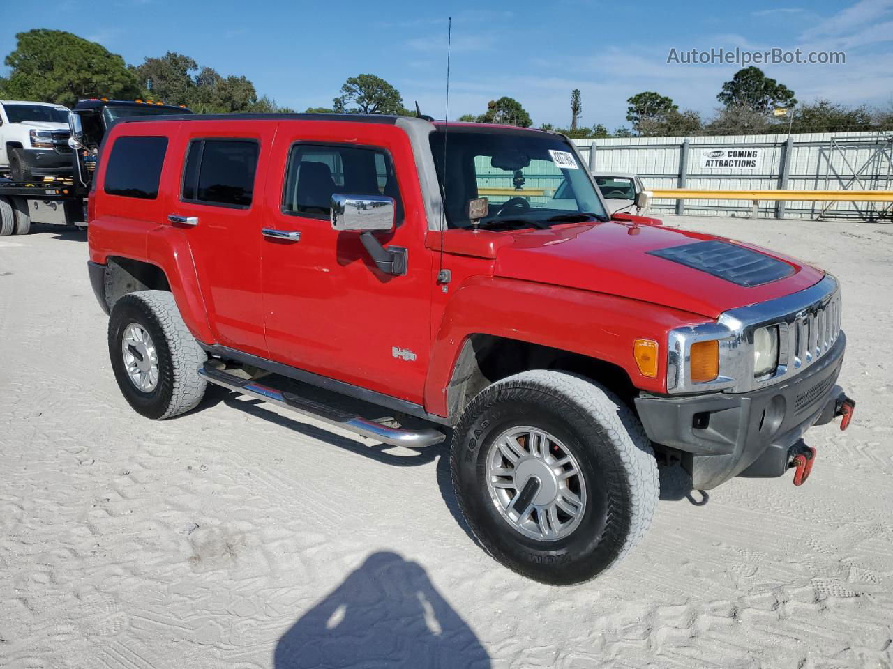 2006 Hummer H3  Красный vin: 5GTDN136X68323225