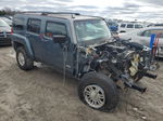 2007 Hummer H3  Blue vin: 5GTDN13E078121874