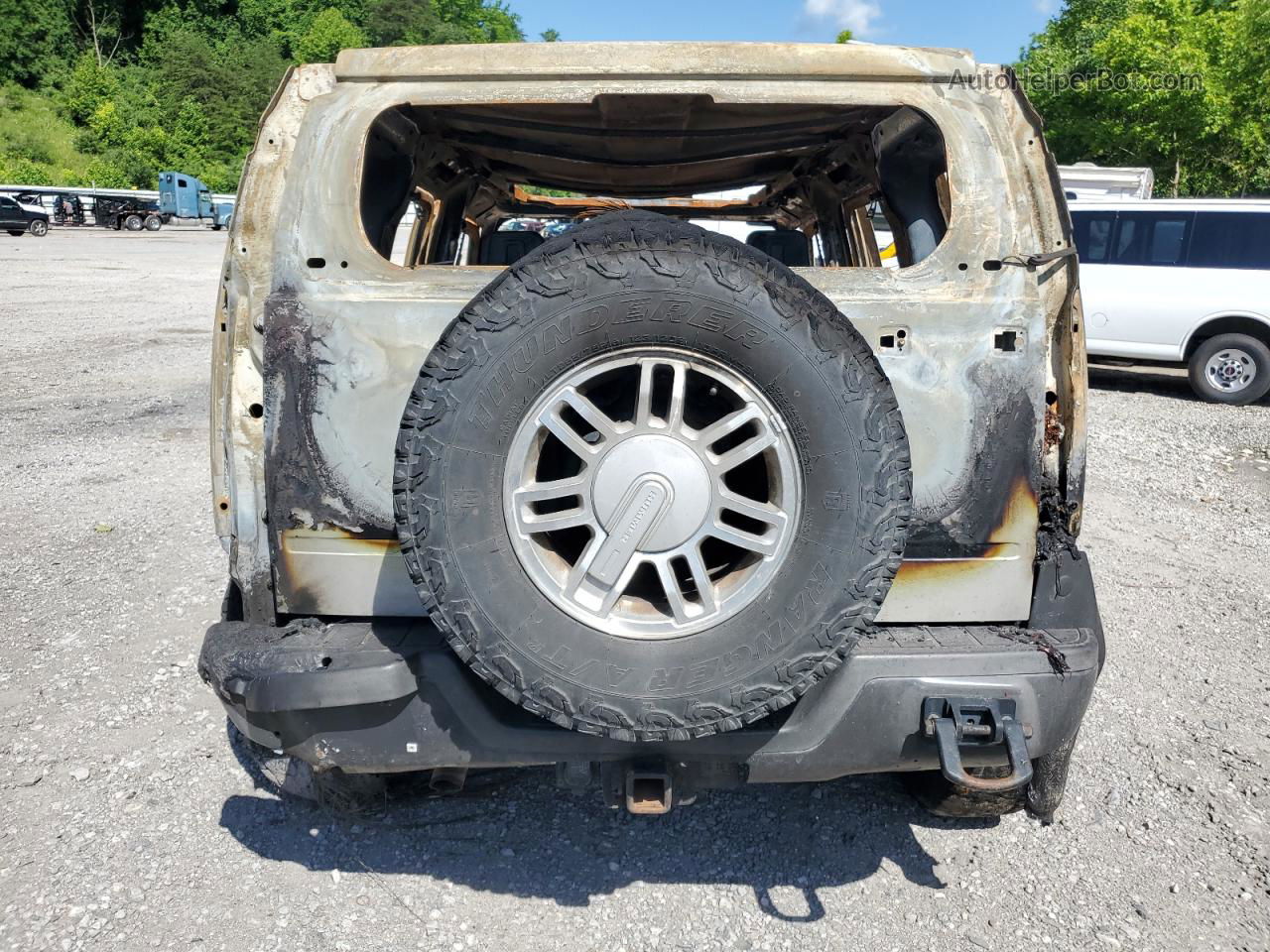 2007 Hummer H3  Burn vin: 5GTDN13E078132793