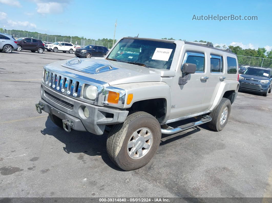 2007 Hummer H3 Suv   Silver vin: 5GTDN13E078156575